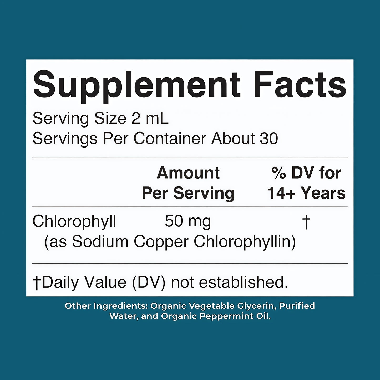 MARYRUTH'S Chlorophyll Liquid Drops | Clean Label Project Certified® | Vegan | Non-Diluted Liquid Chlorophyll| Mulberry Derived Supplement for Ages 14+ | Non-GMO | Delicious Minty Flavor | 2 Fl Oz